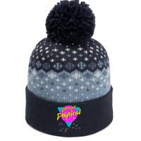 Lets Get Physical Workout Gym Tee Totally Rad 80'S The Baniff Cuffed Pom Beanie