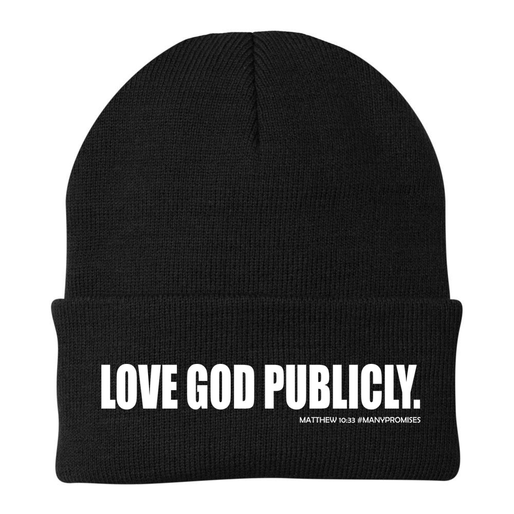 Love God Publicly Beanie