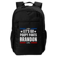 LetS Go Poopy Pants Brandon Backpack