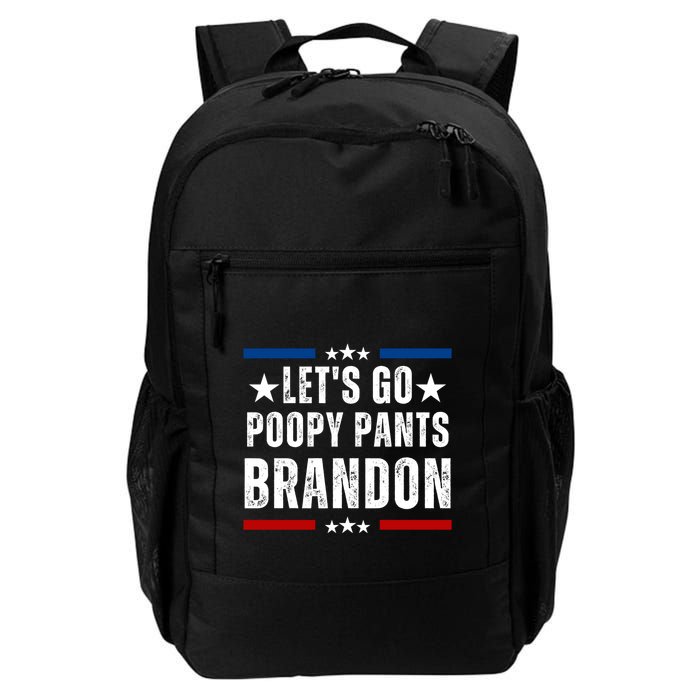 LetS Go Poopy Pants Brandon Backpack
