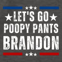 LetS Go Poopy Pants Brandon Vector Backpack