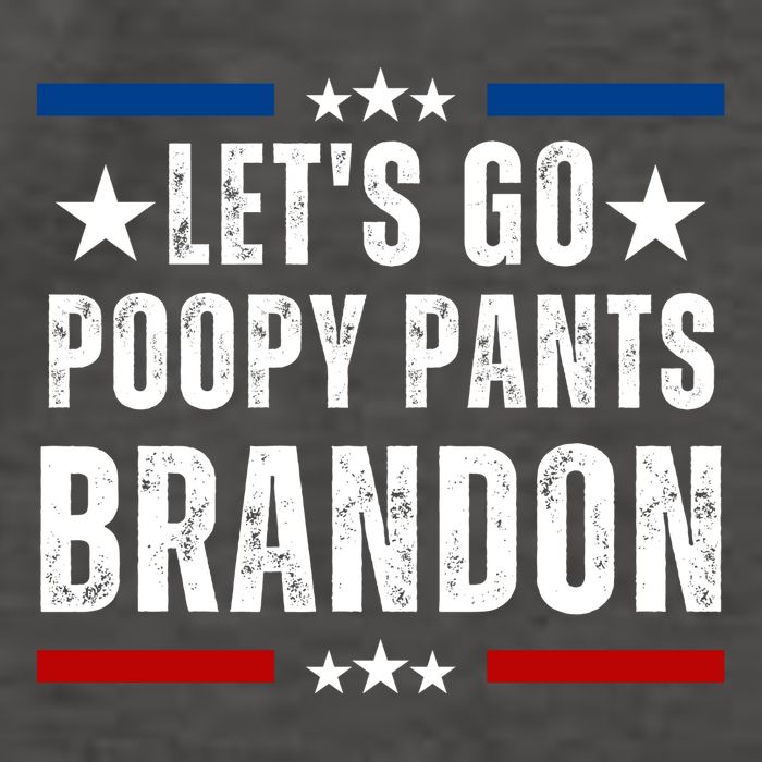LetS Go Poopy Pants Brandon Vector Backpack