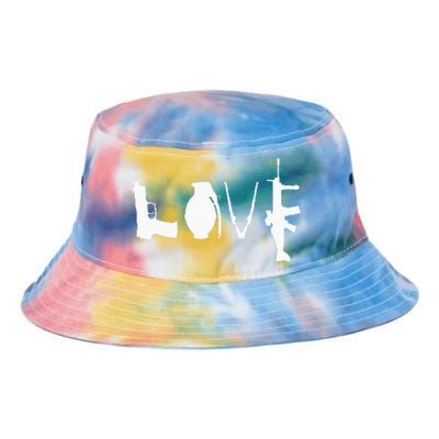 LOVE GUNS Pro Gun Love 2nd Amendment Tie Dye Newport Bucket Hat