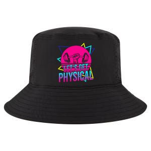 Lets Get Physical Gym Fitness 80S Workout Cool Comfort Performance Bucket Hat