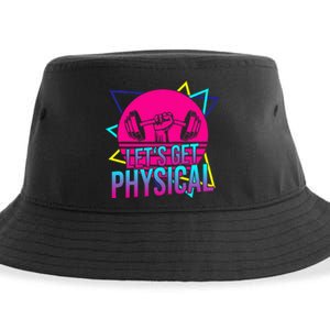 Lets Get Physical Gym Fitness 80S Workout Sustainable Bucket Hat