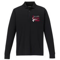 Life Goal Pet All The Dogs Pet Dog Lover Performance Long Sleeve Polo