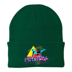 LetS Get Physical Workout Gym Totally Retro 80S Knit Cap Winter Beanie