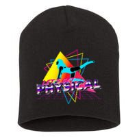 LetS Get Physical Workout Gym Totally Retro 80S Short Acrylic Beanie