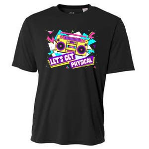 Let Get Physical 80s Costume Party Halloween Retro Workout Cooling Performance Crew T-Shirt