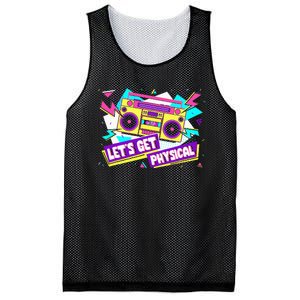 Let Get Physical 80s Costume Party Halloween Retro Workout Mesh Reversible Basketball Jersey Tank