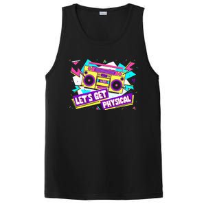 Let Get Physical 80s Costume Party Halloween Retro Workout PosiCharge Competitor Tank