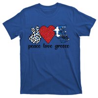 Love Greece Proud Greek Flag Greek Roots Funny Gift T-Shirt