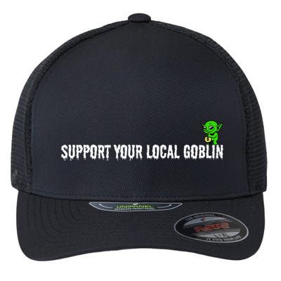 Local Goblin .Png Flexfit Unipanel Trucker Cap