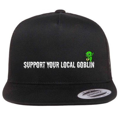 Local Goblin .Png Flatbill Hat