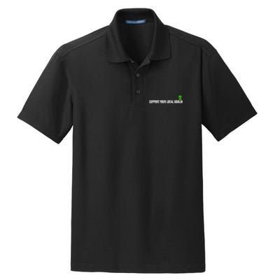 Local Goblin .Png Dry Zone Grid Polo
