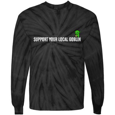 Local Goblin .Png Tie-Dye Long Sleeve Shirt
