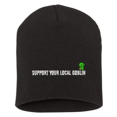 Local Goblin .Png Short Acrylic Beanie