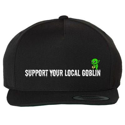 Local Goblin .Png Wool Snapback Cap