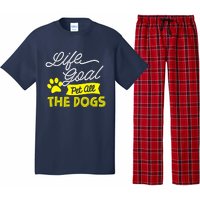 Life Goal Pet All The Dogs Dog & Pet Lover Gift Pajama Set