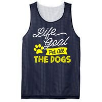 Life Goal Pet All The Dogs Dog & Pet Lover Gift Mesh Reversible Basketball Jersey Tank