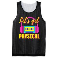 Let's Get Physical 80s Costume Party Halloween Retro Workout Mesh Reversible Basketball Jersey Tank