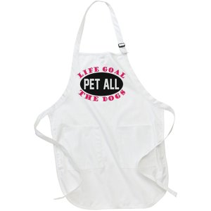 Life Goal Pet All The Dogs Full-Length Apron With Pockets