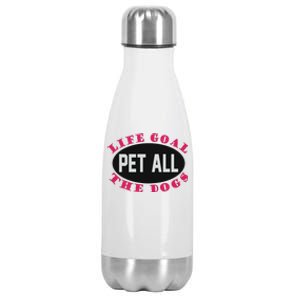 Life Goal Pet All The Dogs Stainless Steel Insulated Water Bottle