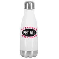 Life Goal Pet All The Dogs Stainless Steel Insulated Water Bottle