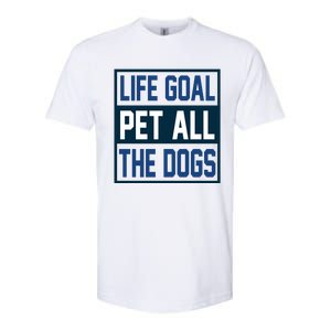 Life Goal Pet All The Dogs Softstyle CVC T-Shirt