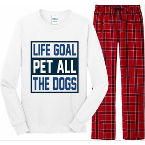 Life Goal Pet All The Dogs Long Sleeve Pajama Set