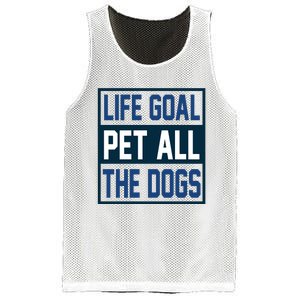 Life Goal Pet All The Dogs Mesh Reversible Basketball Jersey Tank