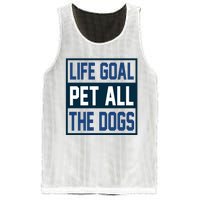 Life Goal Pet All The Dogs Mesh Reversible Basketball Jersey Tank