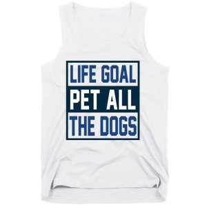 Life Goal Pet All The Dogs Tank Top