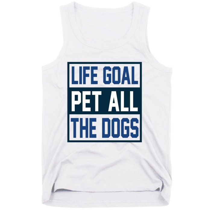 Life Goal Pet All The Dogs Tank Top