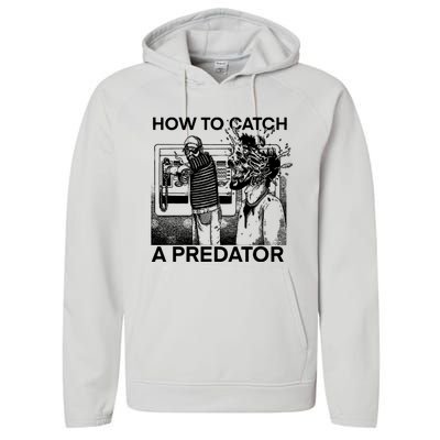 Leon Gary Plauché How To Catch Predator Performance Fleece Hoodie