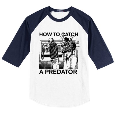 Leon Gary Plauché How To Catch Predator Baseball Sleeve Shirt