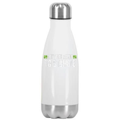 Let's Get Ready To Stumble Saint Patrick's Day Stainless Steel Insulated Water Bottle