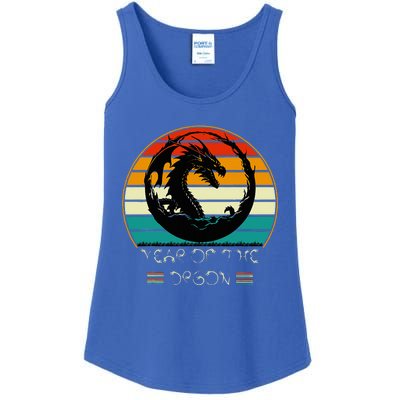 LetS Get Ready To Celebrate The New Year Of The Dragon 2024 Ladies Essential Tank