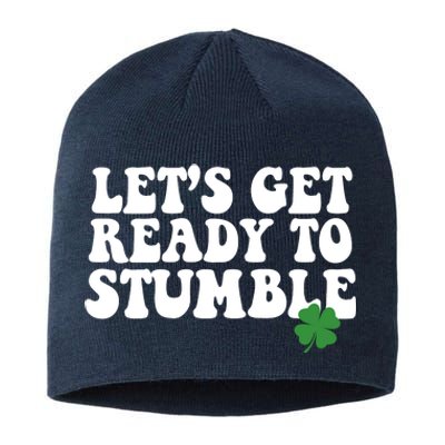 Lets Get Ready To Stumble St Patricks Day Sustainable Beanie