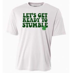 Lets Get Ready To Stumble St Patricks Day Cooling Performance Crew T-Shirt