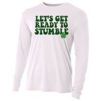 Lets Get Ready To Stumble St Patricks Day Cooling Performance Long Sleeve Crew