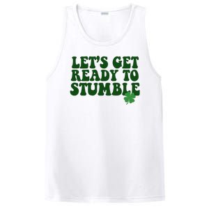 Lets Get Ready To Stumble St Patricks Day PosiCharge Competitor Tank