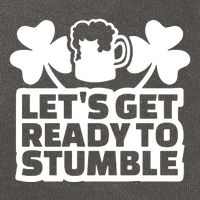 Let's Get Ready To Stumble St Patrick's Day Cotton Canvas Backpack