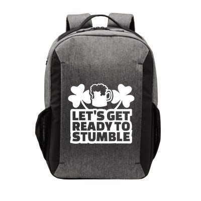 Let's Get Ready To Stumble St Patrick's Day Vector Backpack
