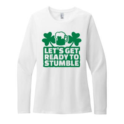 Let's Get Ready To Stumble St Patrick's Day Womens CVC Long Sleeve Shirt