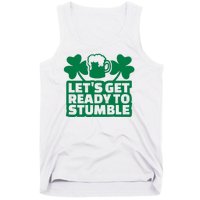 Let's Get Ready To Stumble St Patrick's Day Tank Top