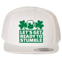 Let's Get Ready To Stumble St Patrick's Day Wool Snapback Cap