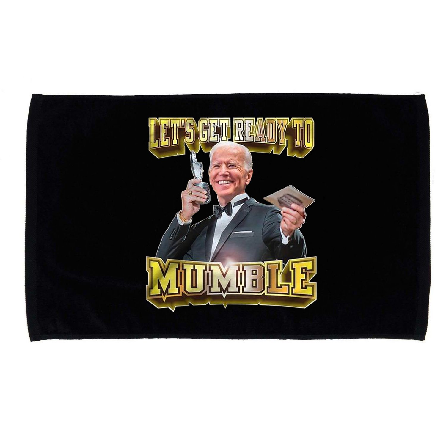 Let's Get Ready To Mumble Microfiber Hand Towel