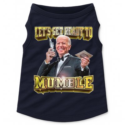 Let's Get Ready To Mumble Doggie Tank