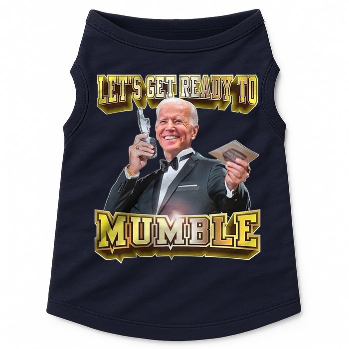Let's Get Ready To Mumble Doggie Tank